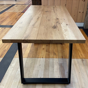 Finished Reclaimed White Oak Table